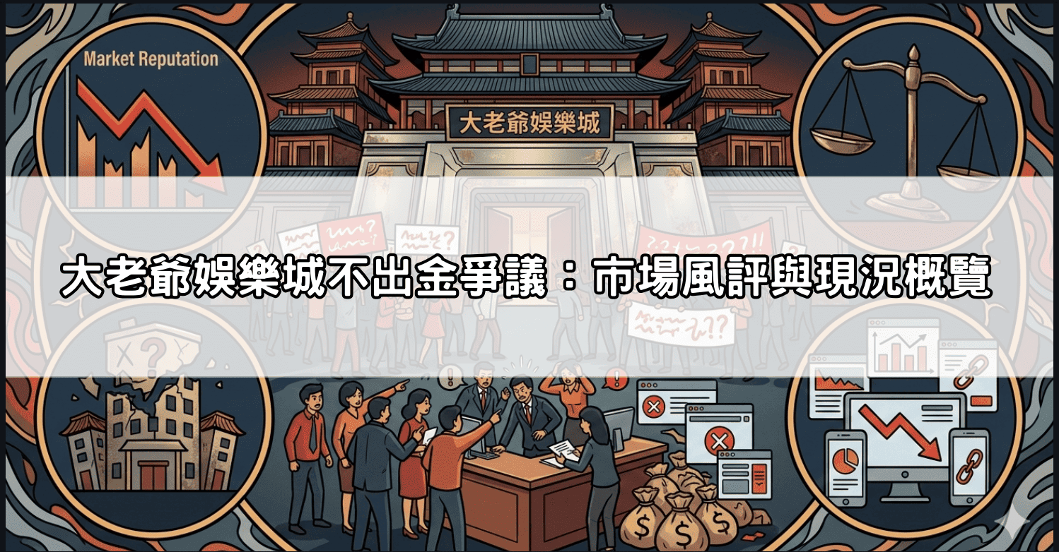 玩家爆料大老爺娛樂城不出金?深度追蹤近期爭議事件的後續處理進度
