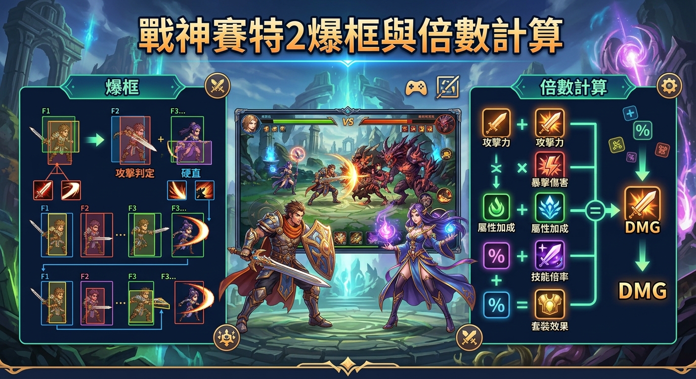戰神賽特2爆框與倍數計算